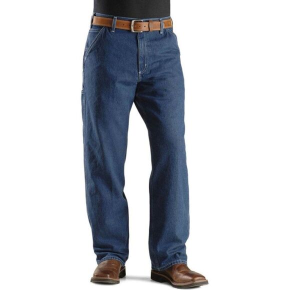 Carhartt Relaxed Fit Blue Jeans Workwear Mens Size 40×32