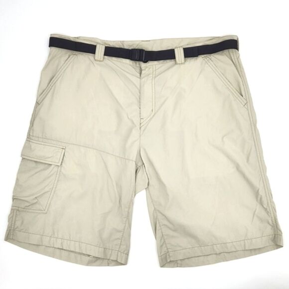 Columbia Omni-Shade Lightweight Cargo Shorts Men’s 40 Waist Light Khaki