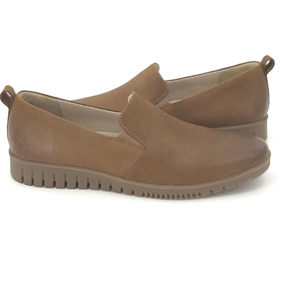 Dansko Linley Shoes Loafer Flats Womens Size 8 – 8.5 Brown Leather Basic Comfort