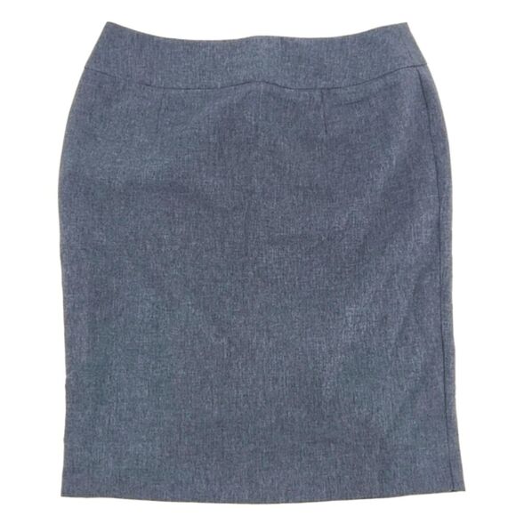 Executive Apparel Career Wear Skirt Size 6 Grey UltraLux Tailored Front 2304