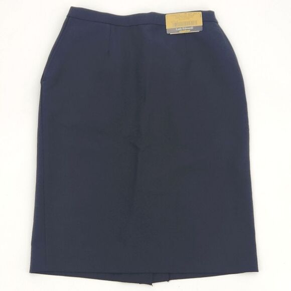 Lady Edwards Casualwear Skirt Size 4 Womens Black 9799-10 Workwear