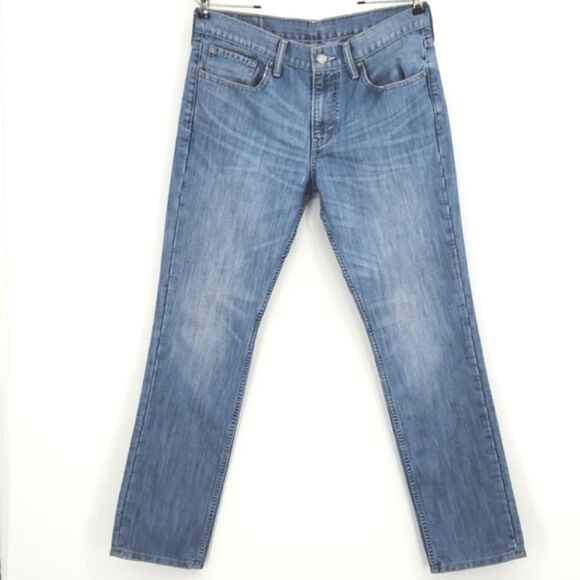 Levi’s 511 Jeans Mens Size 32×32 Medium Blue Wash Denim Straight Leg