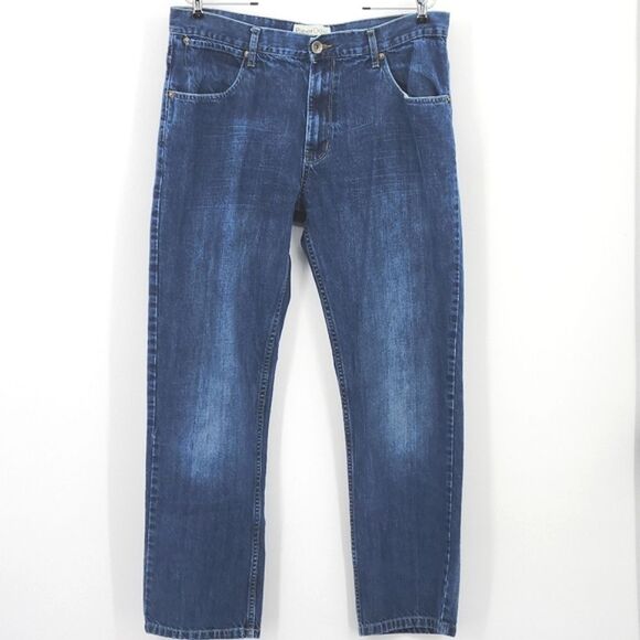 Paper Denim & Cloth Jeans Mens Size 36×30 Straight Leg Denim Everyday Normcore