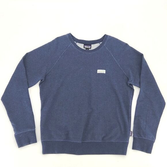 Patagonia Pastel P-6 Label Midweight Crew Sweatshirt Womens Size Medium Gorpcore