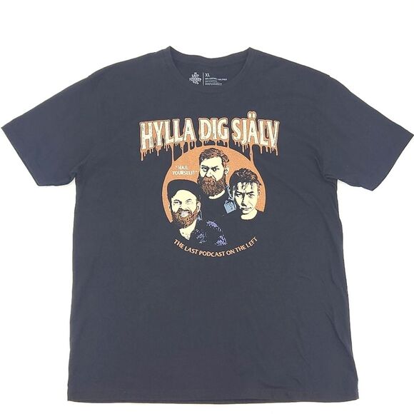 The Last Podcast On The Left Graphic T-Shirt Tee Mens Size XL Hylla Dig Sjalv