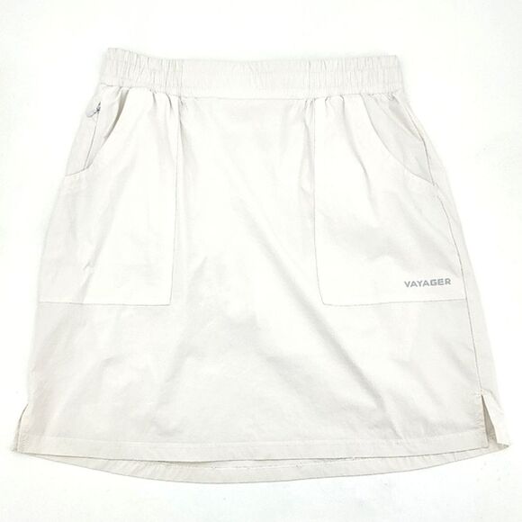 Vayager Skort Skirt Women Size Medium White Athletic Golf Tennis Prep Athleisure