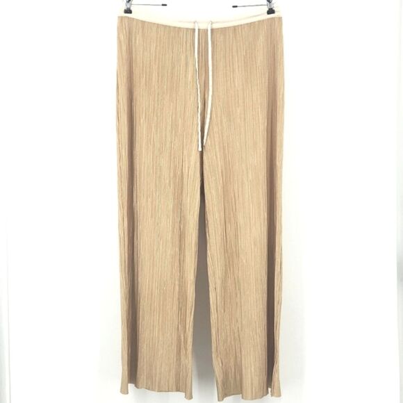 Victoria’s Secret Pajamas Pants Womens Large Wide Leg Pleated Glam Model Fairy