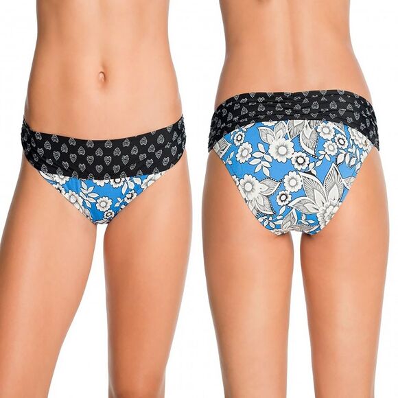 Vera Bradley Bikini Bottom Womens Lotus Leaf Piper Floral Damask Beach Summer